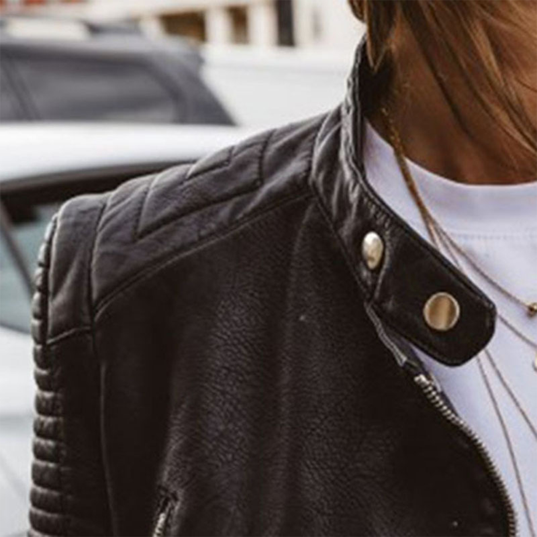 Veste Femme Motard Élégante