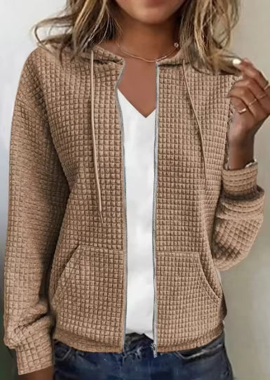 Veste Femme à Capuche Zippée