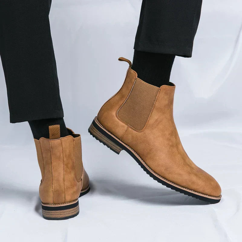 Bottes Cuir Homme