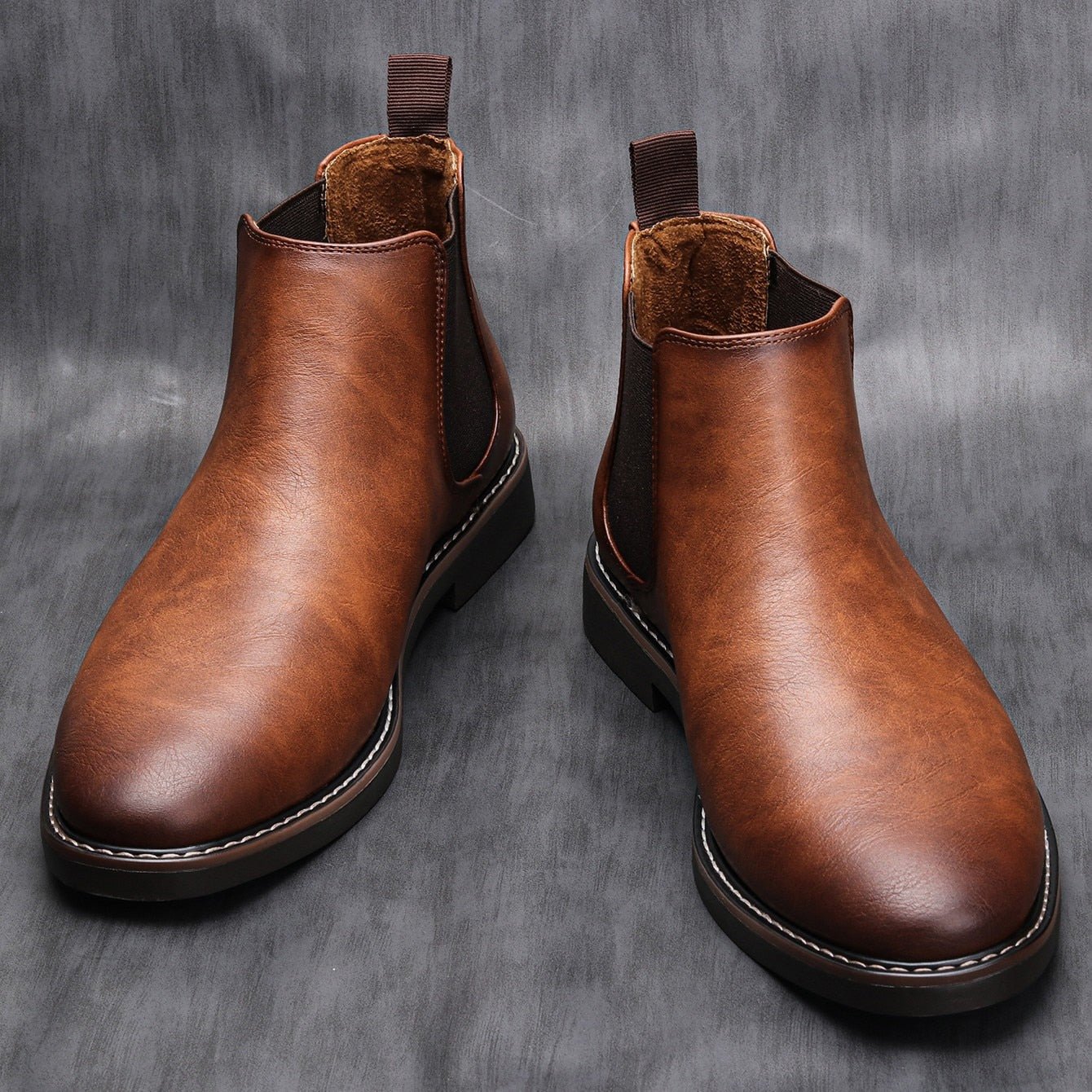 Botte Homme Cuir Élégante