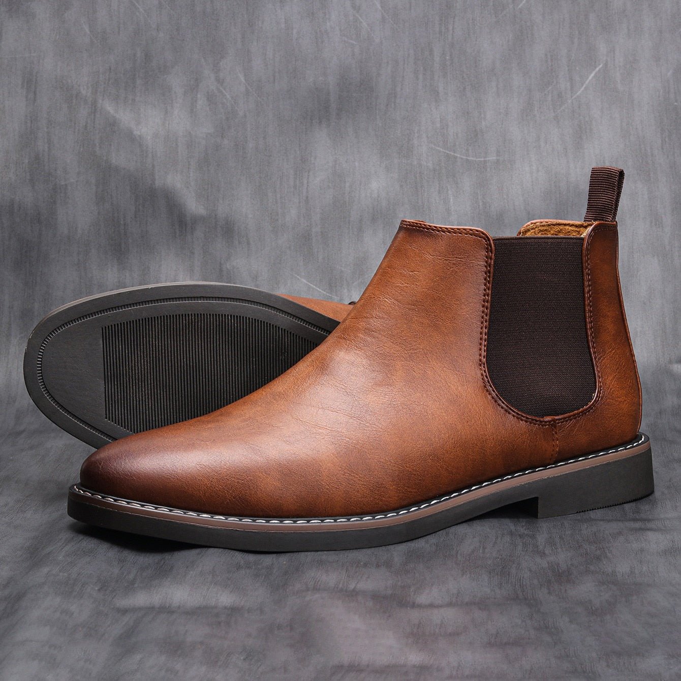 Botte Homme Cuir Élégante