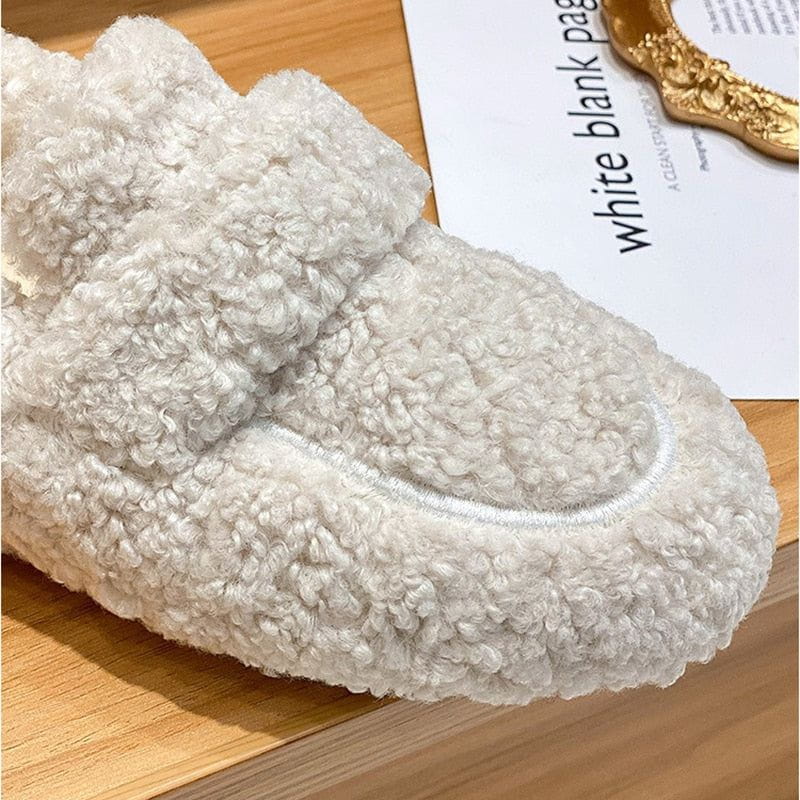 Chaussons Peluche Femme