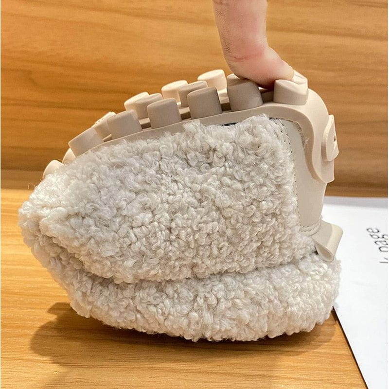 Chaussons Peluche Femme