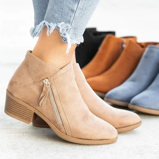 Bottines Femme Suède Classiques
