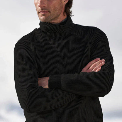 Pull Homme Col Roulé Classique