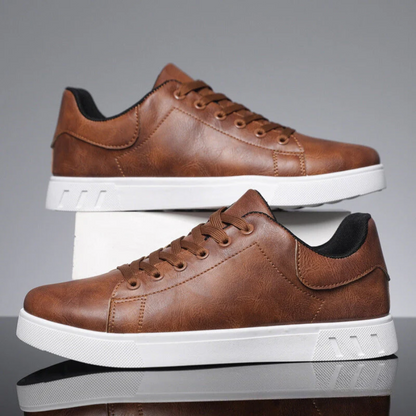Baskets Cuir Homme