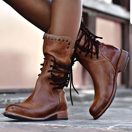 Bottines Cuir Femme