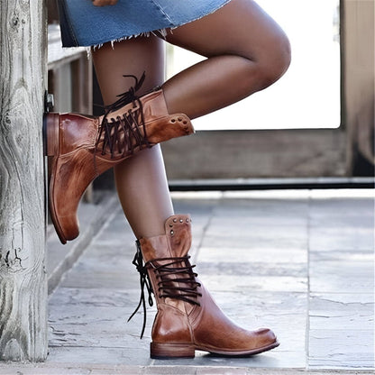 Bottines Cuir Femme