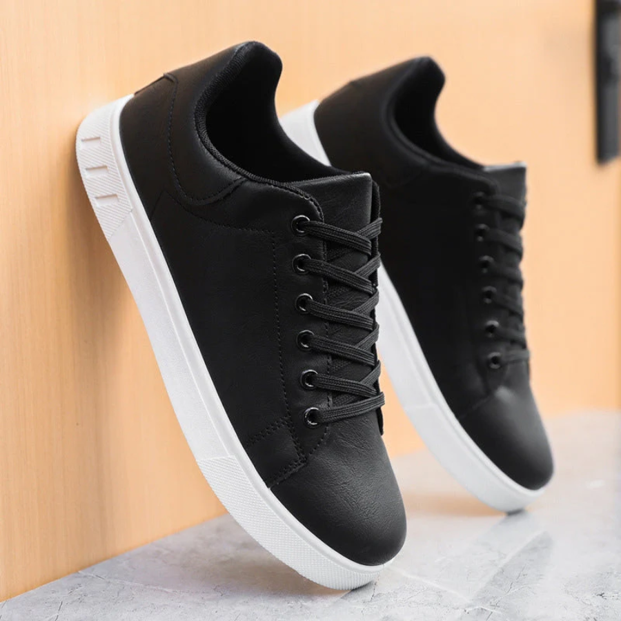 Baskets Cuir Homme