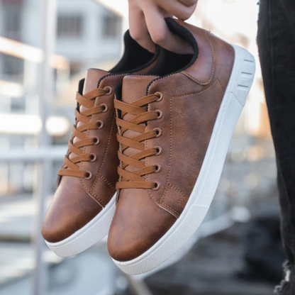 Baskets Cuir Homme