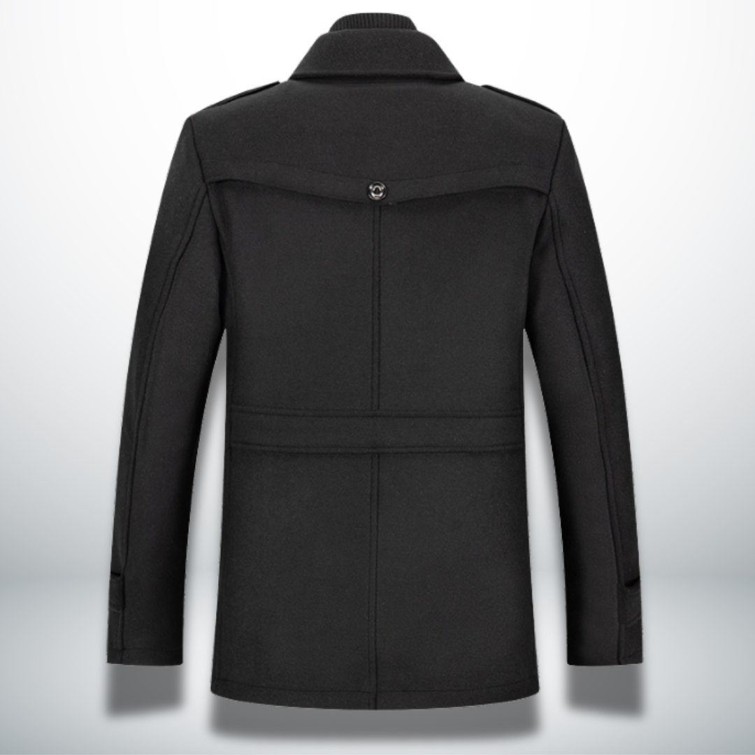 Angelo Manteau Homme Élégant Hivernal