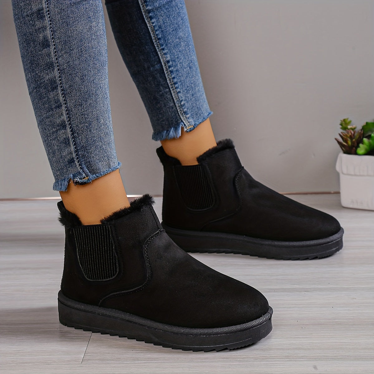 Bottines Slip-On Femme