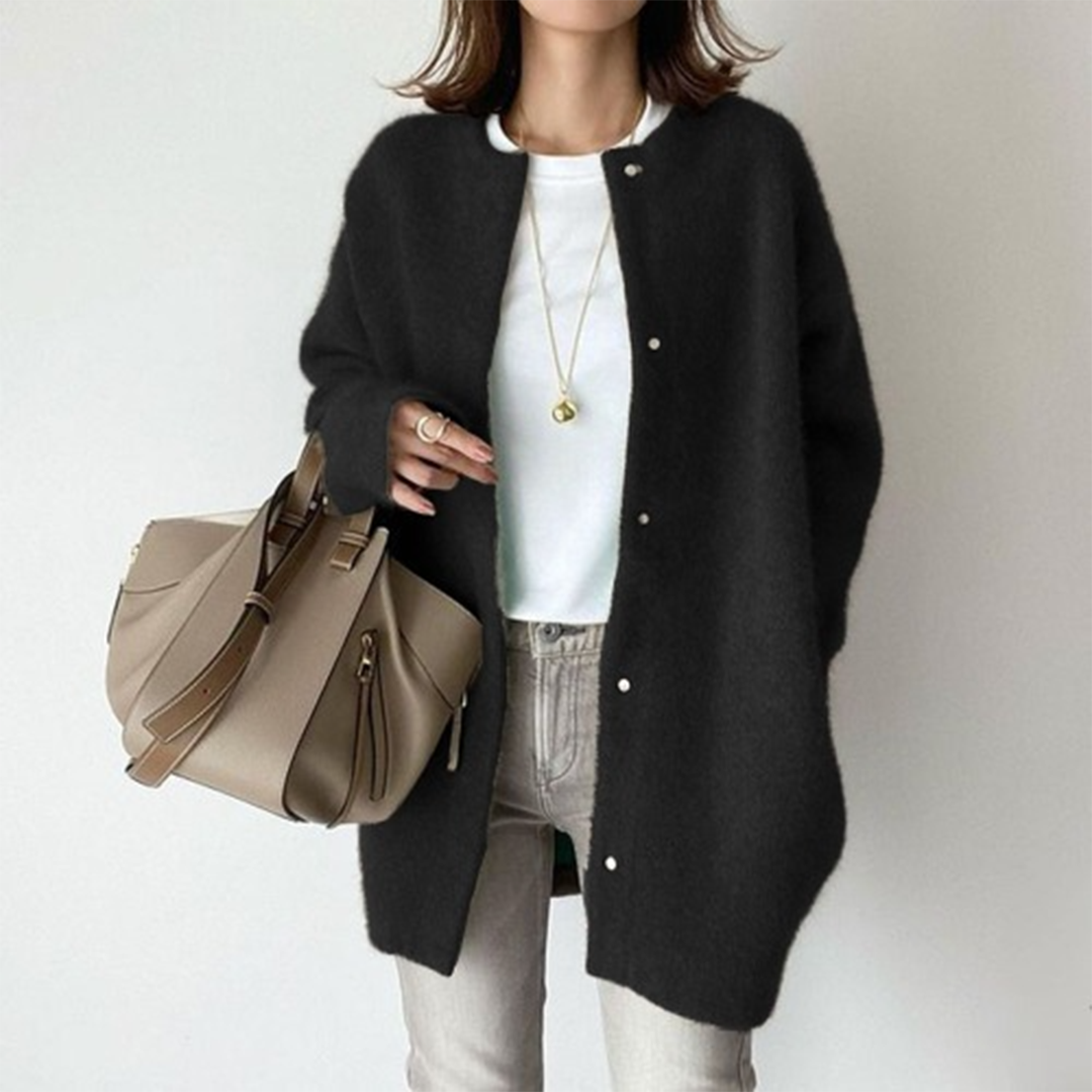 Aveline Cardigan Femme Tissu