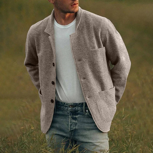 Veste Homme Décontractée Texturée