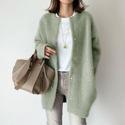 Aveline Cardigan Femme Tissu