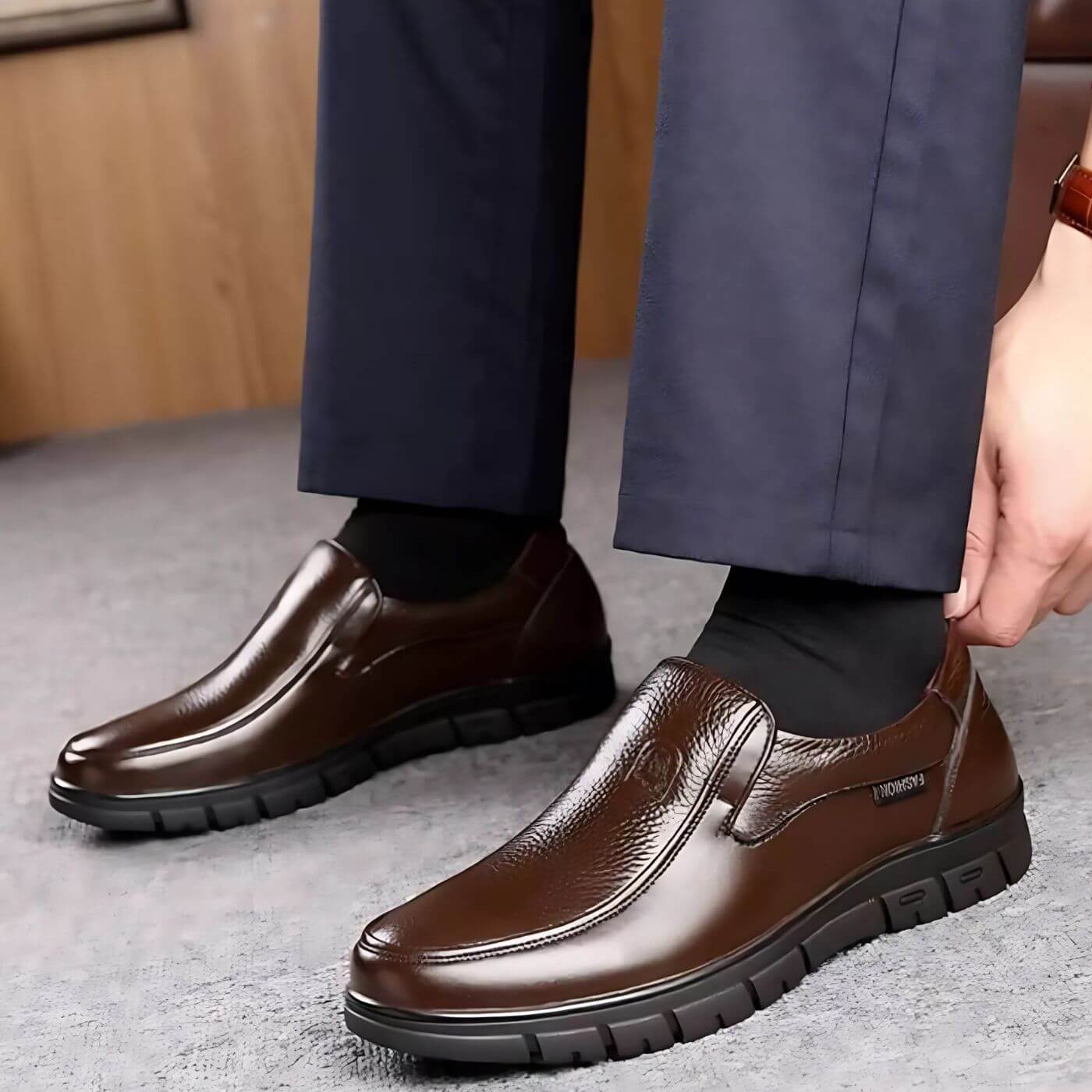 Massimo Chaussures Homme Confort