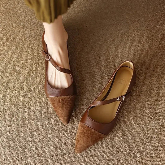 Roselyn Leather Flats