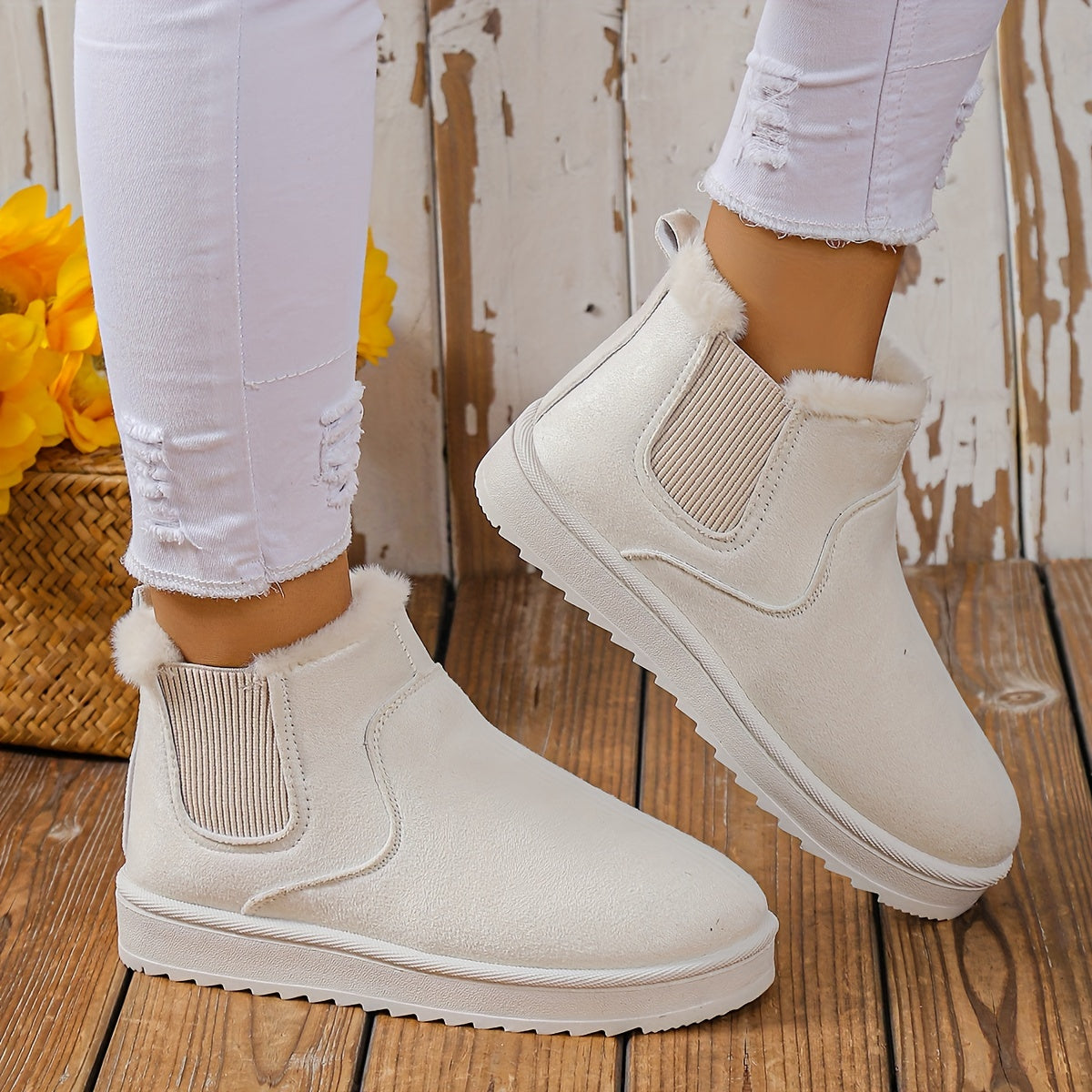Bottines Slip-On Femme