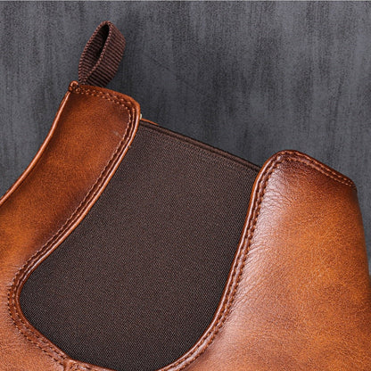 Botte Homme Cuir Élégante