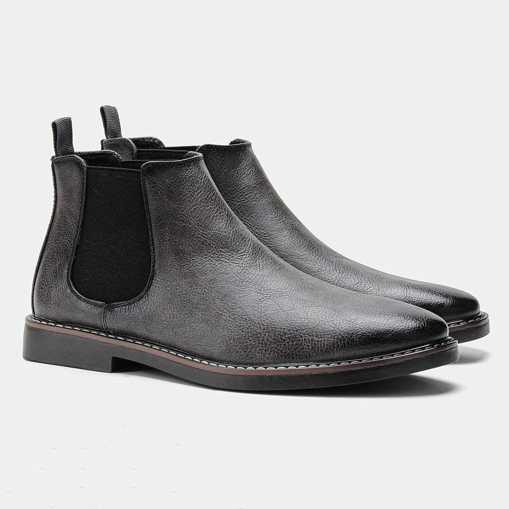 Botte Homme Cuir Élégante