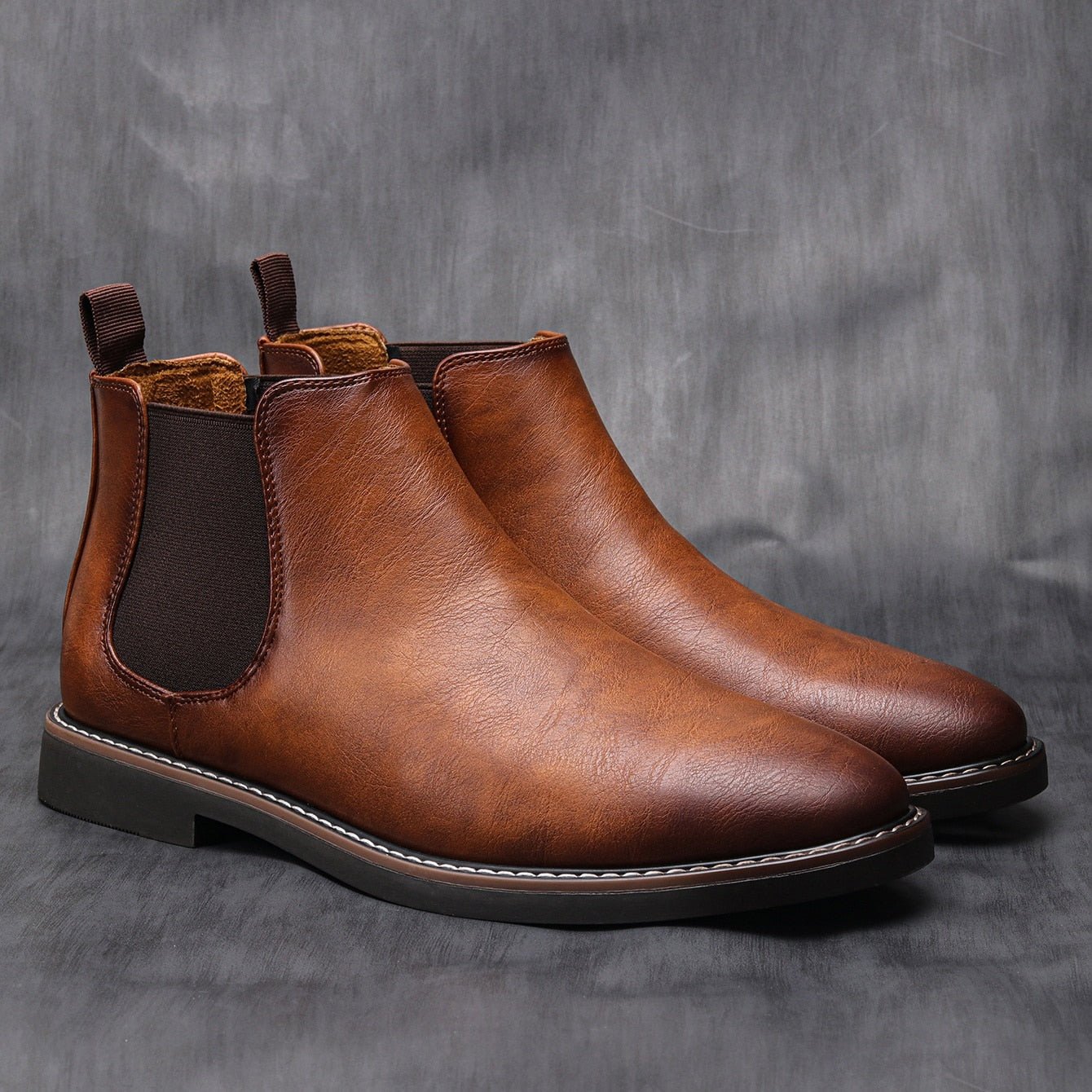 Botte Homme Cuir Élégante