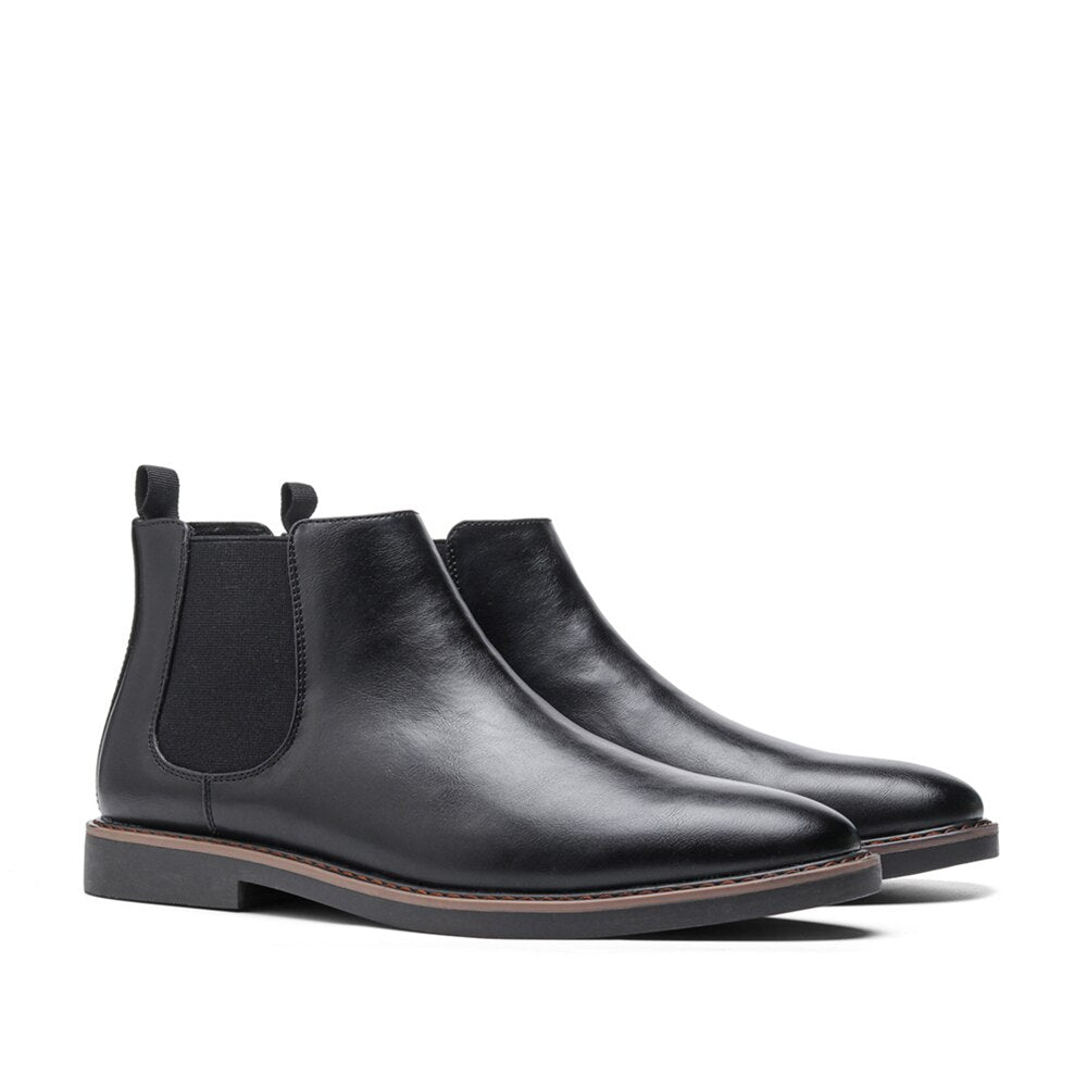 Botte Homme Cuir Élégante