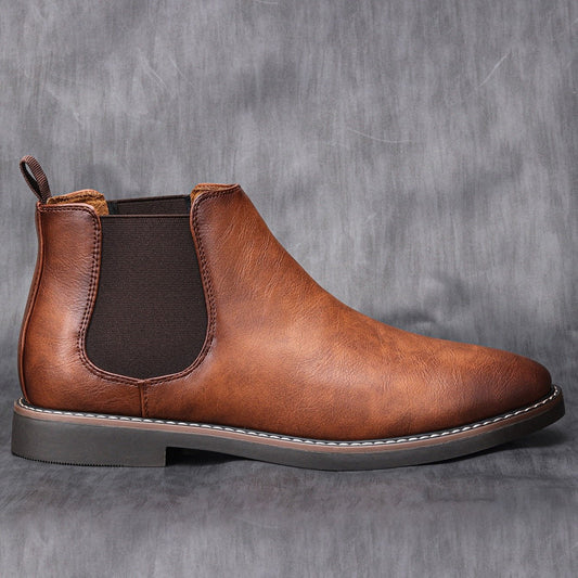 Botte Homme Cuir Élégante