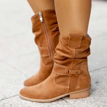 Bottes Femme Daim Artisanales