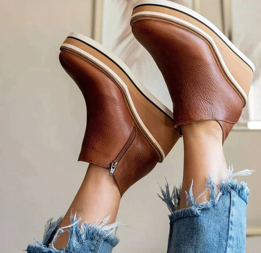 Bottines Femme Orthopédiques Élégantes