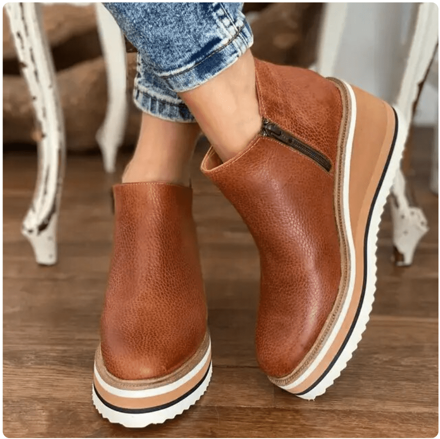 Bottines Femme Orthopédiques Élégantes