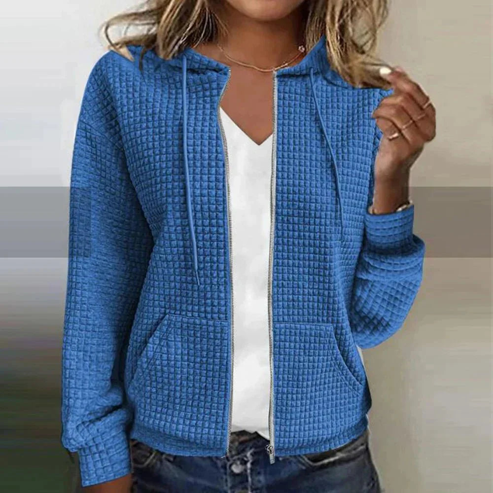 Veste Femme à Capuche Zippée