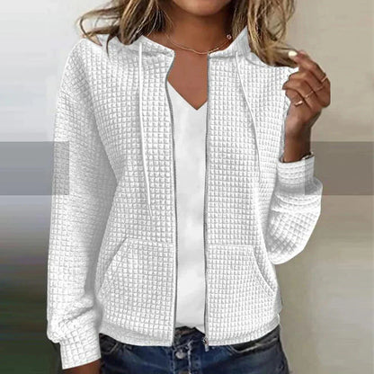Veste Femme à Capuche Zippée