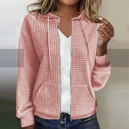 Veste Femme à Capuche Zippée