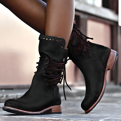 Bottines Cuir Femme