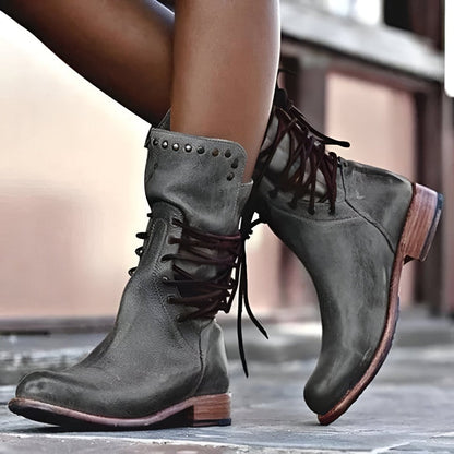 Bottines Cuir Femme