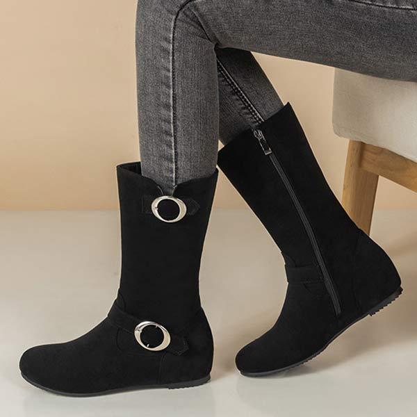 Bottes Mi-Hautes Femme