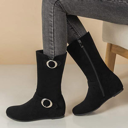 Bottes Mi-Hautes Femme