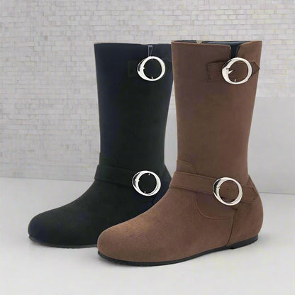 Bottes Mi-Hautes Femme