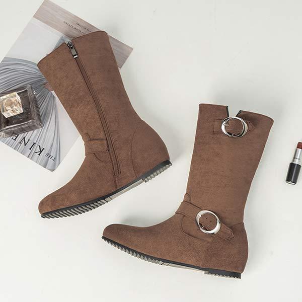 Bottes Mi-Hautes Femme