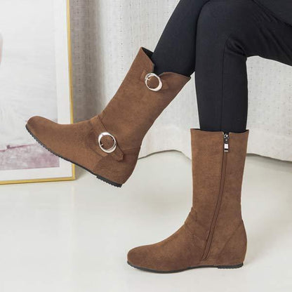 Bottes Mi-Hautes Femme
