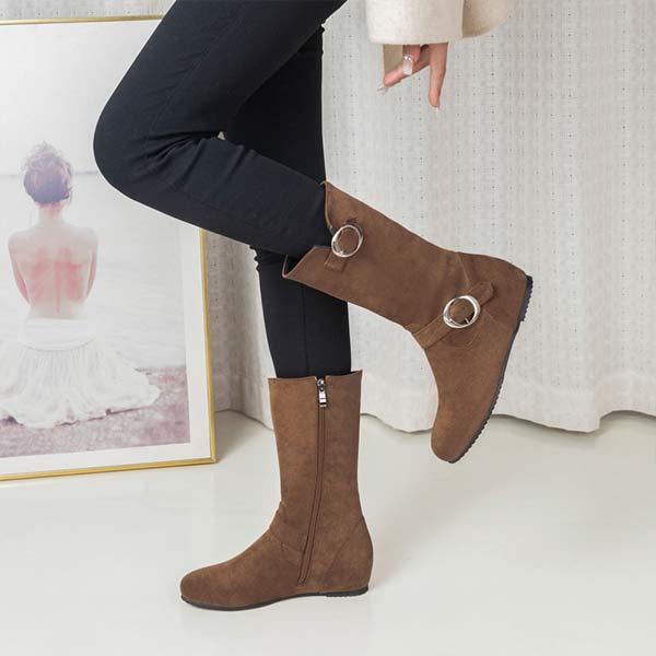 Bottes Mi-Hautes Femme
