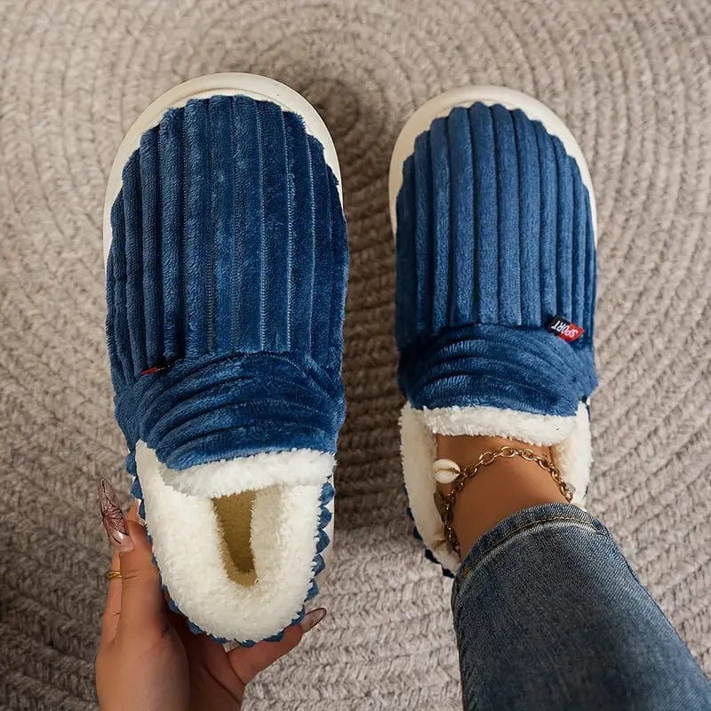 Chaussons Velours Femme