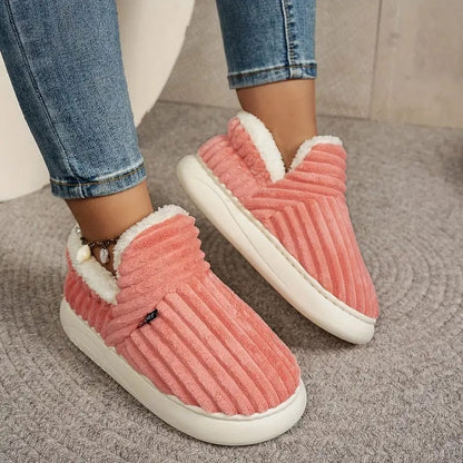Chaussons Velours Femme