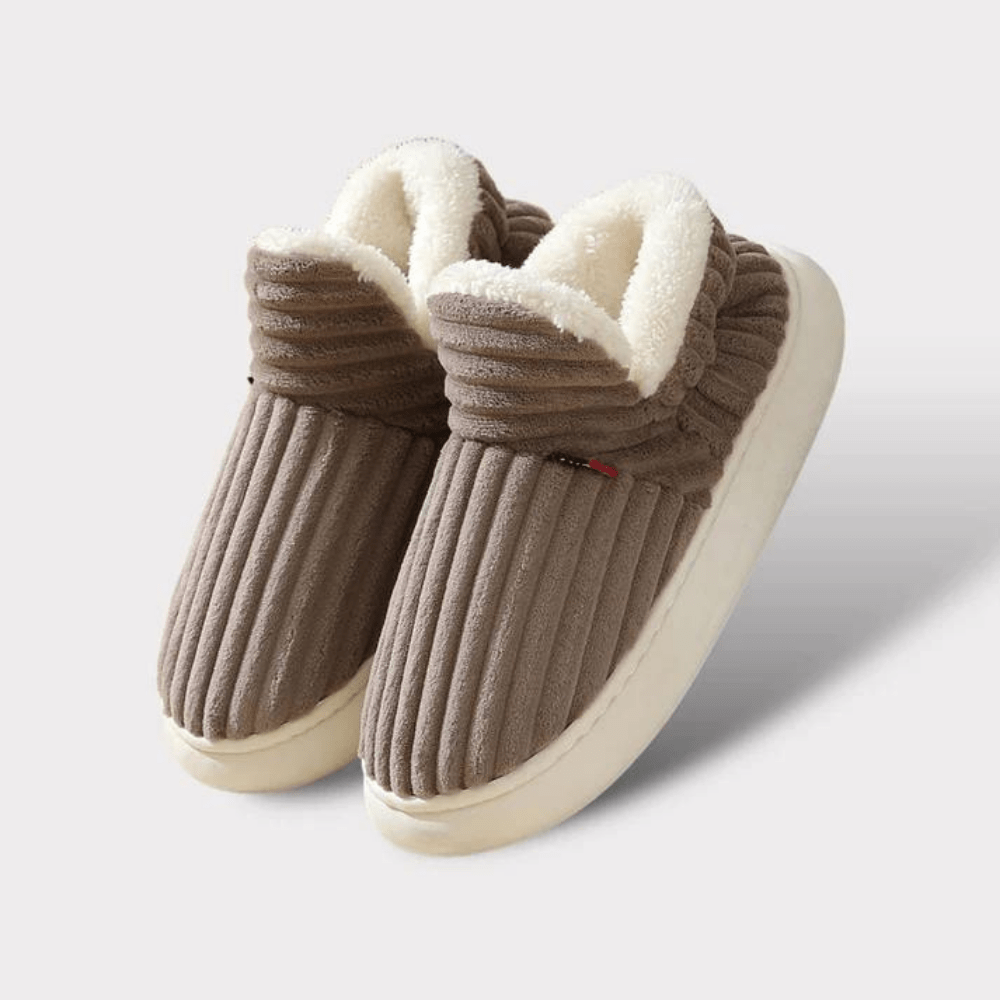 Chaussons Velours Femme