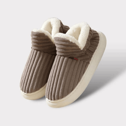 Chaussons Velours Femme