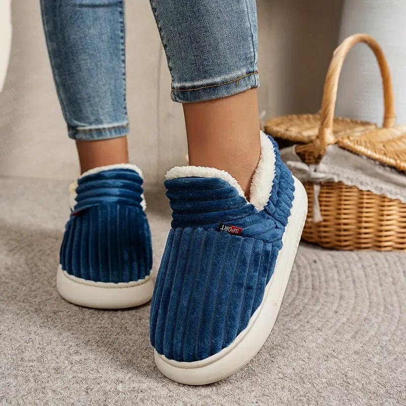 Chaussons Velours Femme
