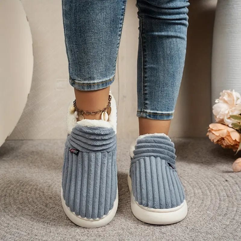 Chaussons Velours Femme