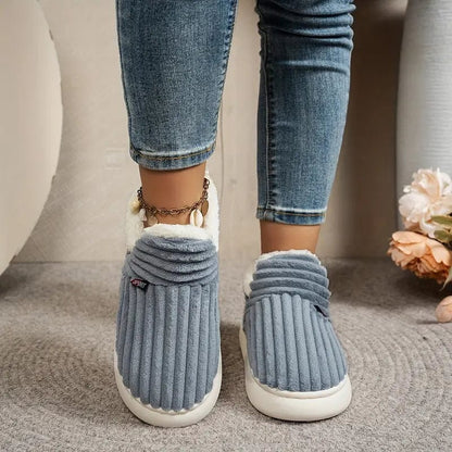 Chaussons Velours Femme