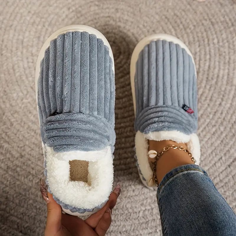 Chaussons Velours Femme