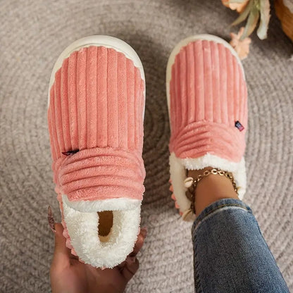 Chaussons Velours Femme